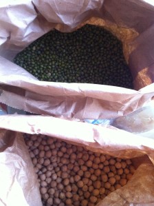 bagged beans